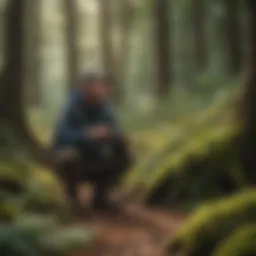 Forest ecosystem showcasing diverse flora