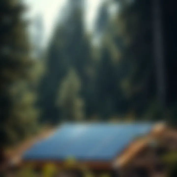 Graph showing solar energy output variations with temperature changes