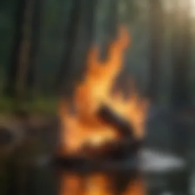 Flame Dynamics Influenced by Water Vapor Visualization of flame behavior affected by water vapor