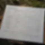Detailed view of a trailer inspection sheet with checkboxes