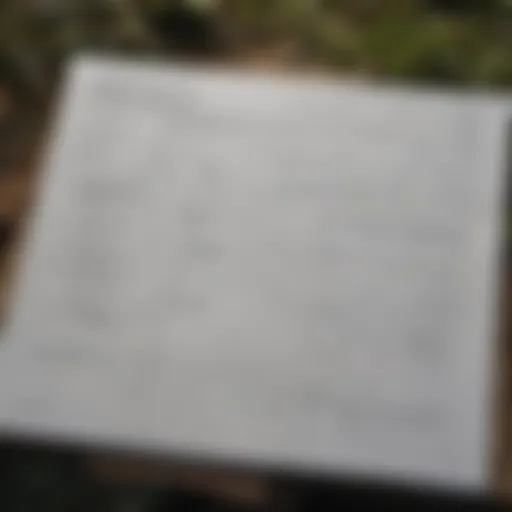 Detailed view of a trailer inspection sheet with checkboxes