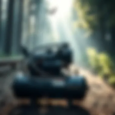 Showcase of various air compressor models used in different industries