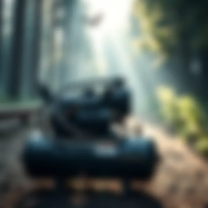 Showcase of various air compressor models used in different industries