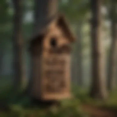 Diverse Bat House Designs Various bat house designs showcasing dimensions