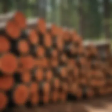 Price Trends in Hemlock Lumber A graph illustrating hemlock lumber price trends over the years
