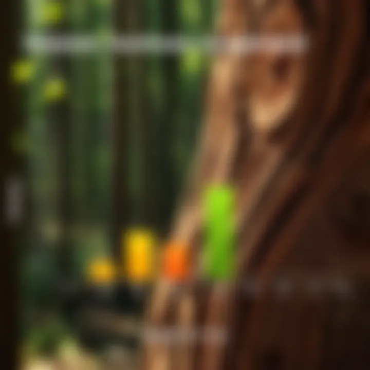 Graph depicting various wood species and their Janka hardness ratings