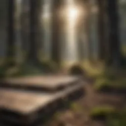 Detailed infographic showing the factors influencing pallet pricing in sustainable forestry.