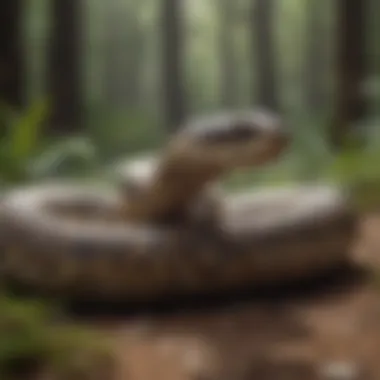 Diagram illustrating the mechanisms of action of rattlesnake venom