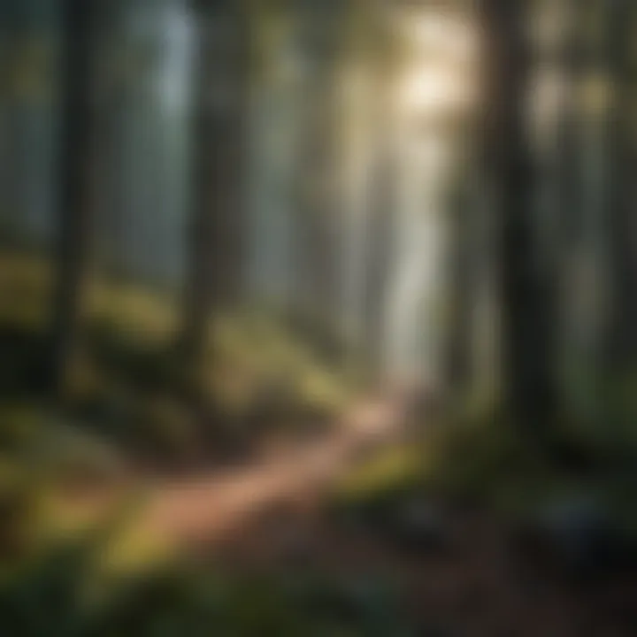 Sustainable practices in forest management with e-bikes
