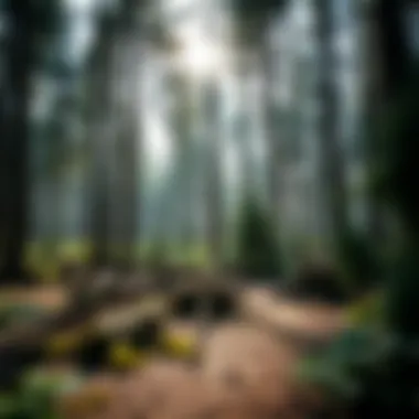 Environmental Stewardship Practices Illustration of environmental stewardship practices