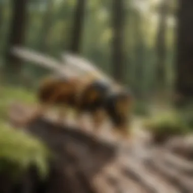 Ecological Roles of Wasps An infographic detailing the ecological roles of wasps in woodland ecosystems.