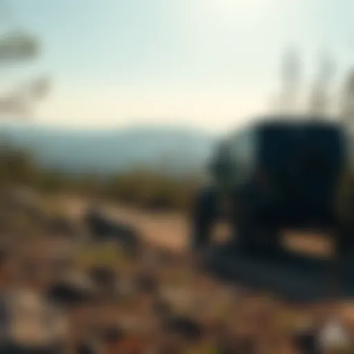 Rugged terrain showcasing the beauty of Uwharrie Off-Road Trails