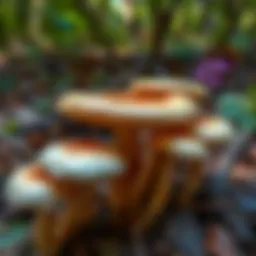 Mushroom diversity in Wisconsin woods